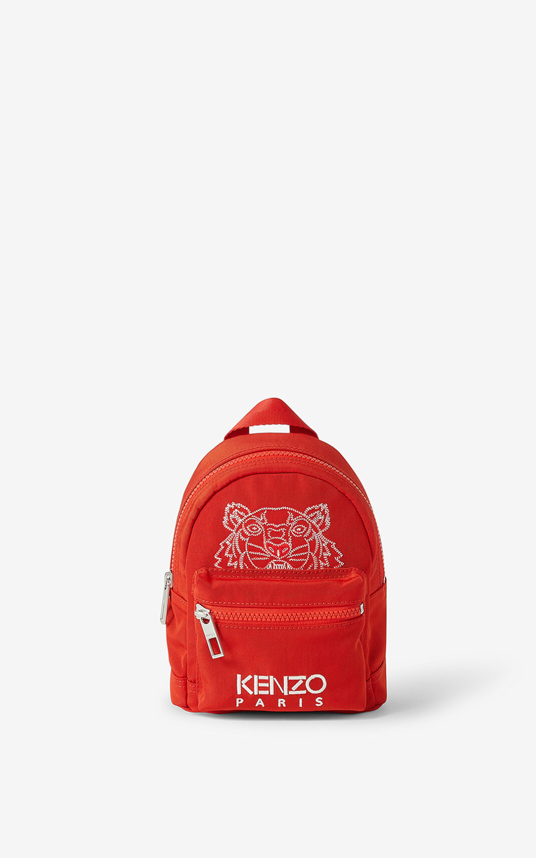 Mochila Kenzo Kampus Tiger Lona mini Hombre Rojas GBH257963